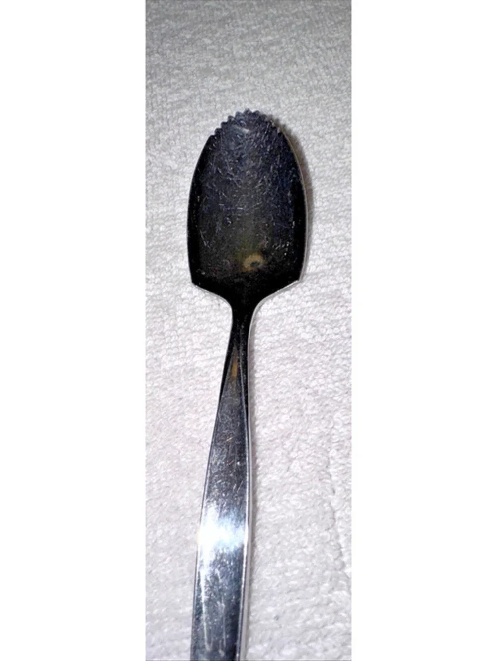 F340~ 2 Marcrest CITRA Stainless Grapefruit Spoons JAPAN